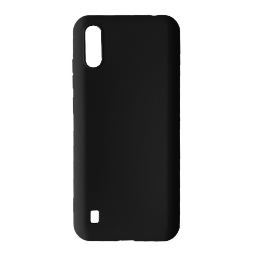 Silicone Cover without Logo (A) для ZTE Blade A5 2020/A51 Lite (Black)-0