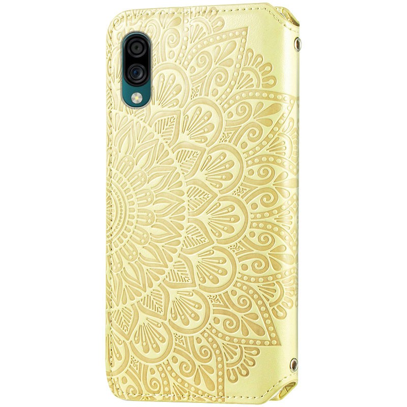 Книжка GETMAN Mandala для ZTE Blade A5 (2020) жовта-1