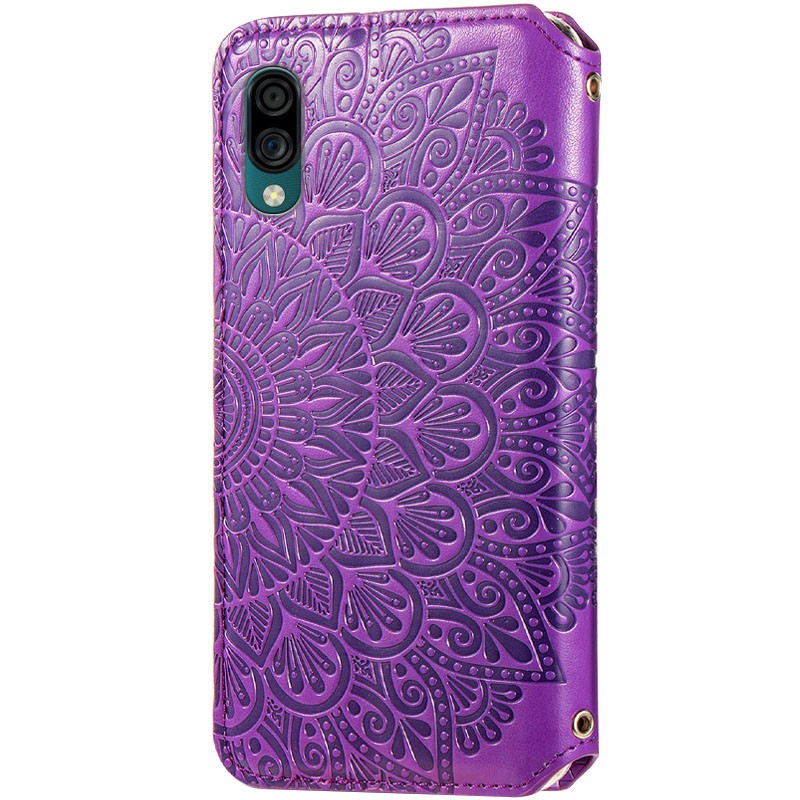 Книжка GETMAN Mandala для ZTE Blade A5 (2020) фіолетова-1