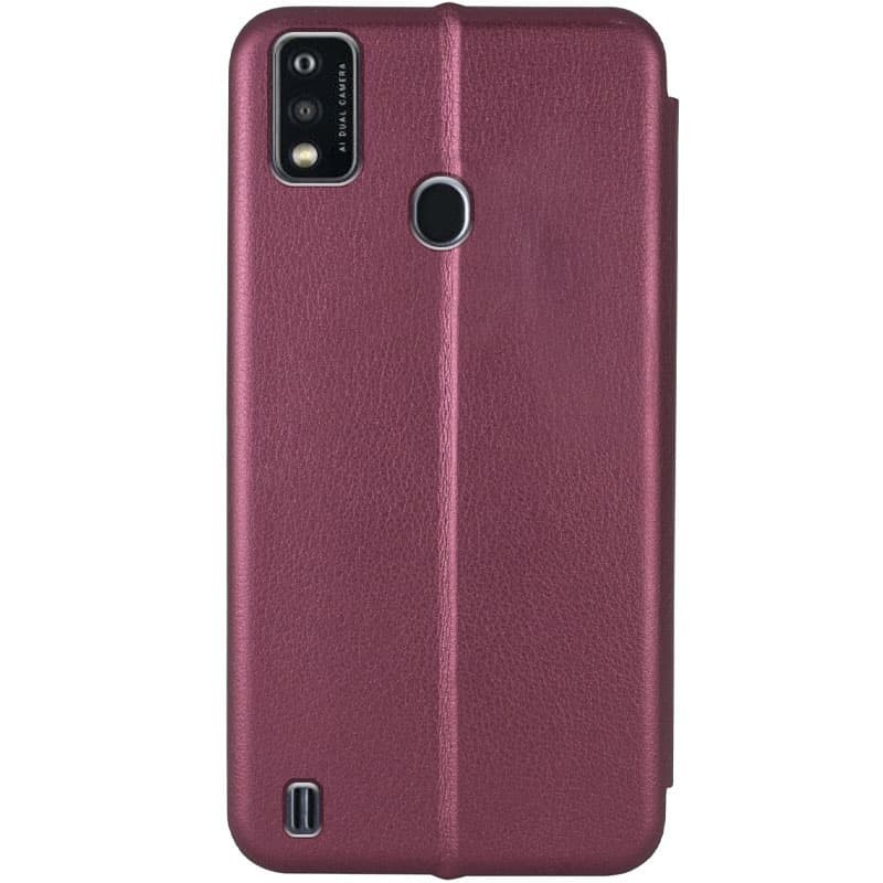 Книжка Premium для ZTE A51 бордова-1
