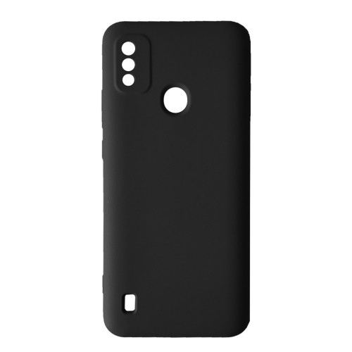 Silicone Cover Full Camera without Logo (A) для ZTE Blade A51  (Black)-0