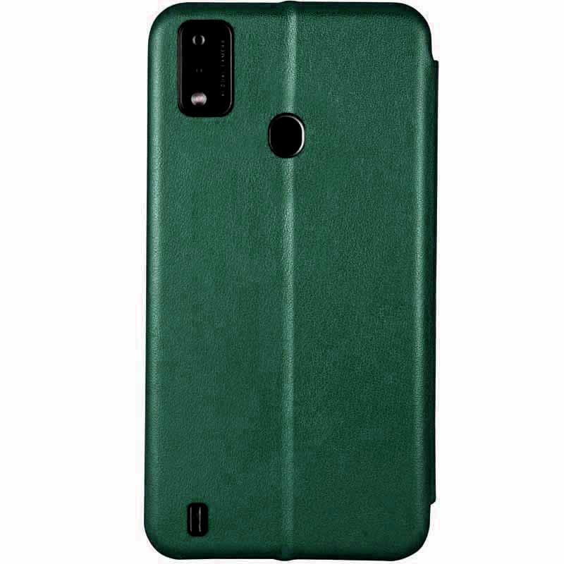 Книжка Premium для  ZTE Blade A5 2020/ A51 Lite темно-зелена-1