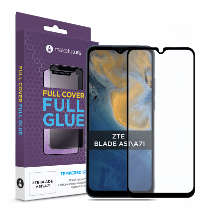 Захисне скло MAKE для ZTE A51/A71-0