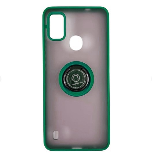 Накладка Totu Gingle Ring для ZTE A51 темно-зелена-0