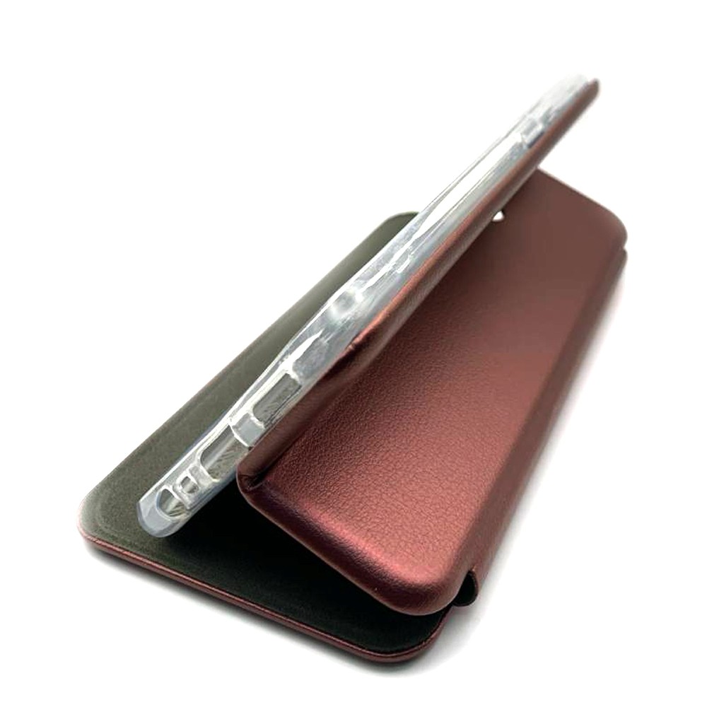 Книжка Premium для ZTE A53 бордова-4