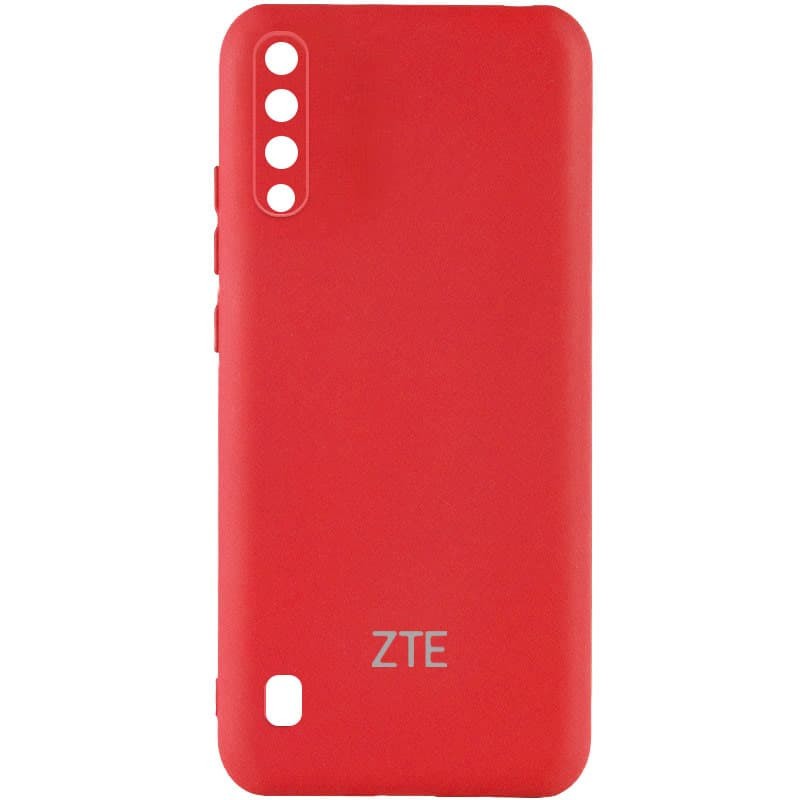 Silicone Cover My Color Full Camera (A) для ZTE A7 2020 (Red)-0