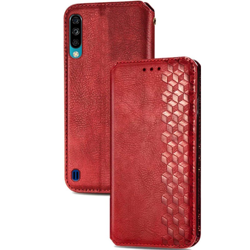 Книжка GETMAN Cubic для ZTE Blade A7 червона-0