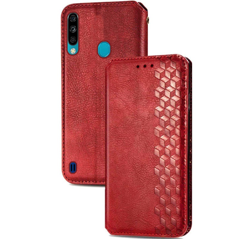 Книжка GETMAN Cubic для ZTE Blade A7 Fingerprint (2020) червона-1
