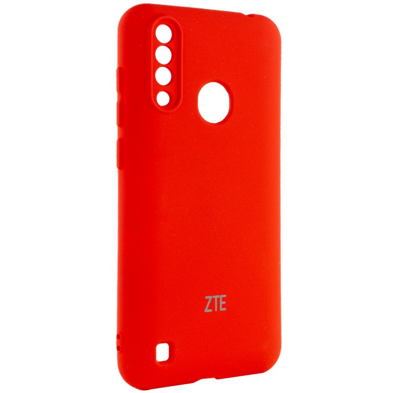 Silicone Cover My Color Full Camera (A) для ZTE A7 Fingerprint 2020 (Red)-1