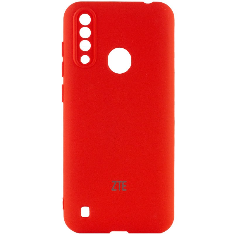 Silicone Cover My Color Full Camera (A) для ZTE A7 Fingerprint 2020 (Red)-0