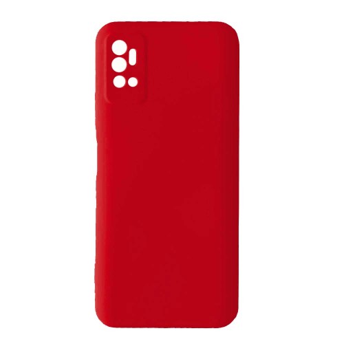 Silicone Cover Full Camera without Logo (A) для ZTE Blade A71 (Rose red)-0