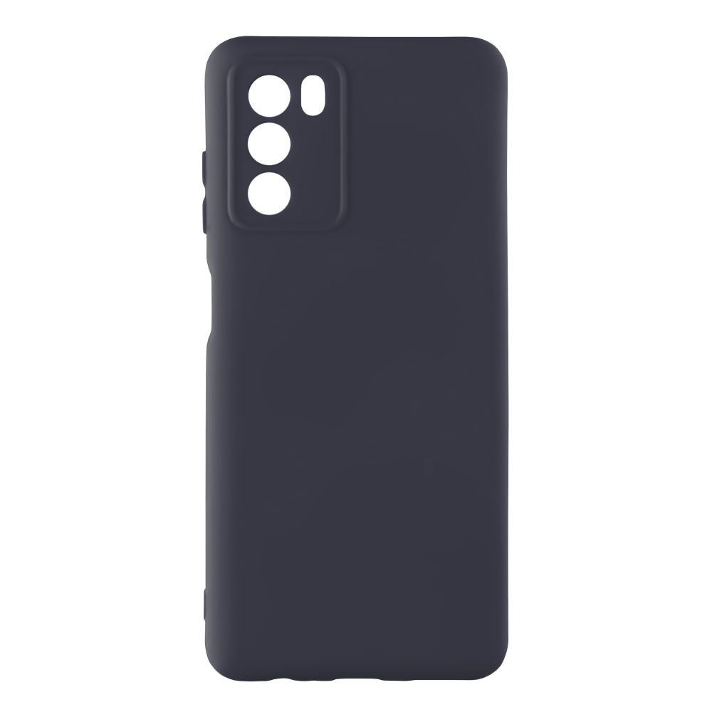 Чохол Silicone Full Camera для ZTE A72 / V40 Vita / ZTE A72s темно-синя-0
