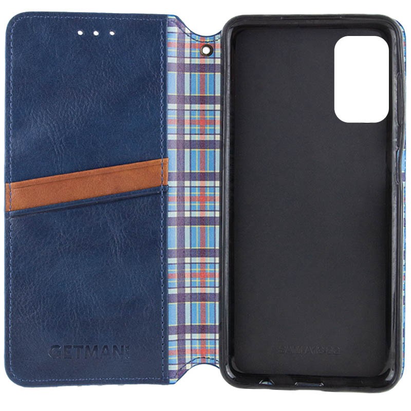 Книжка GETMAN Cubic для ZTE Blade A72/A72s/V40 Vita синя-1