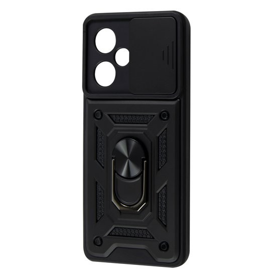 Накладка Camshield Serge Ring для ZTE A75 4G чорна-0