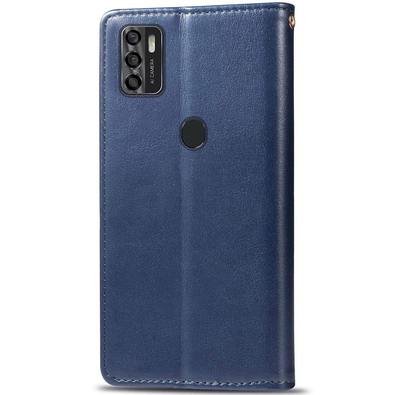 Книжка GETMAN Gallant для ZTE Blade A7s (2020) синя-1