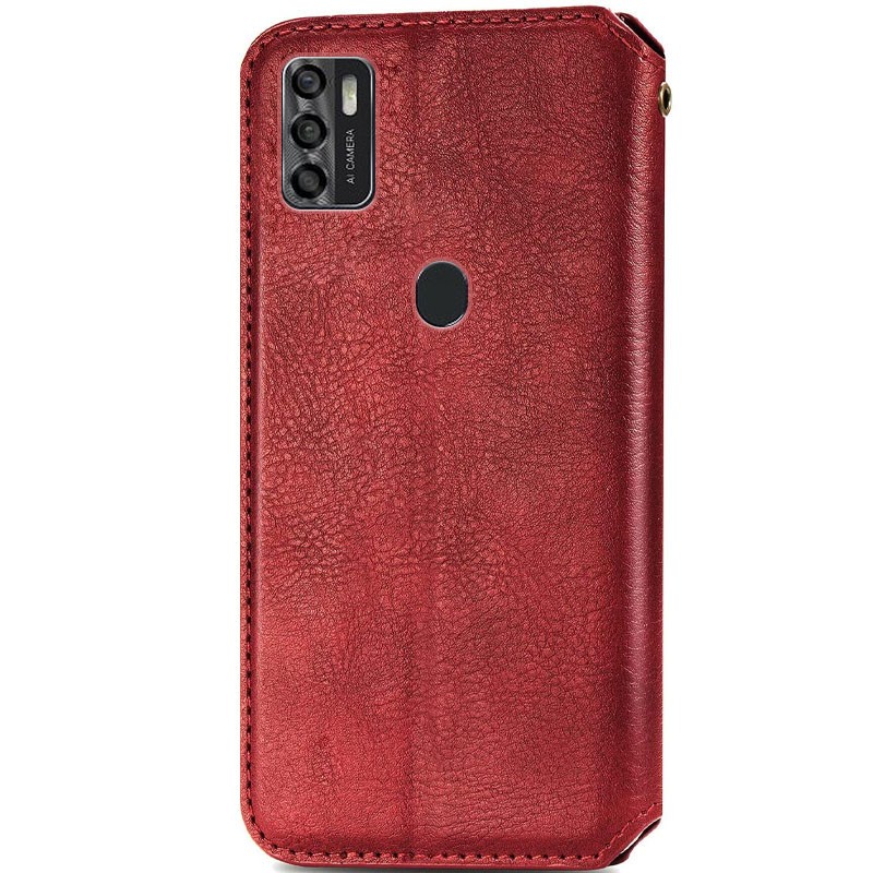 Книжка GETMAN Cubic для ZTE Blade A7s (2020) червона-1