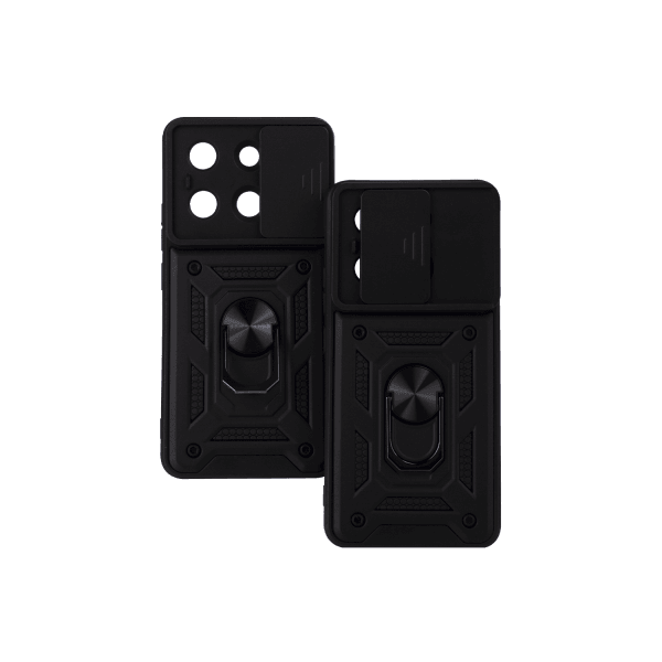 Накладка  Camshield Serge Ring for Magnet для ZTE Nubia Focus 5G / A75 5G Чорний-0