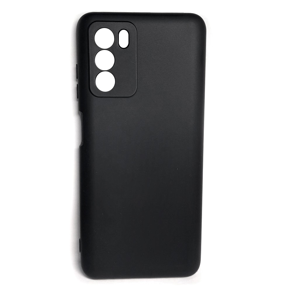 Silicone Cover Full Camera without Logo (A) для ZTE Blade V40 Vita/A72 (Black)-0