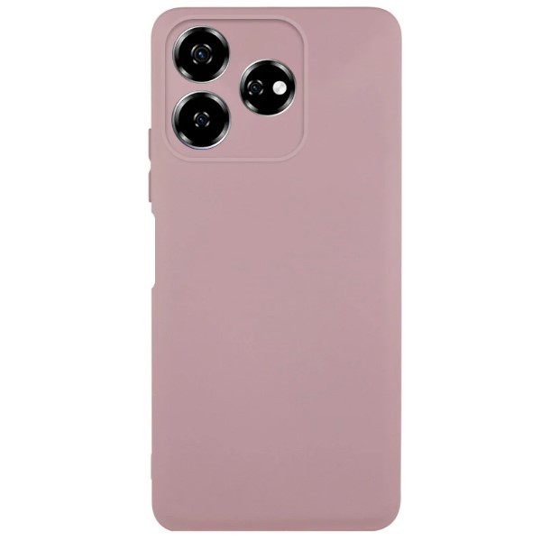Silicone Cover Full Camera without Logo (A) для ZTE Nubia V60 (Pink sand)-0