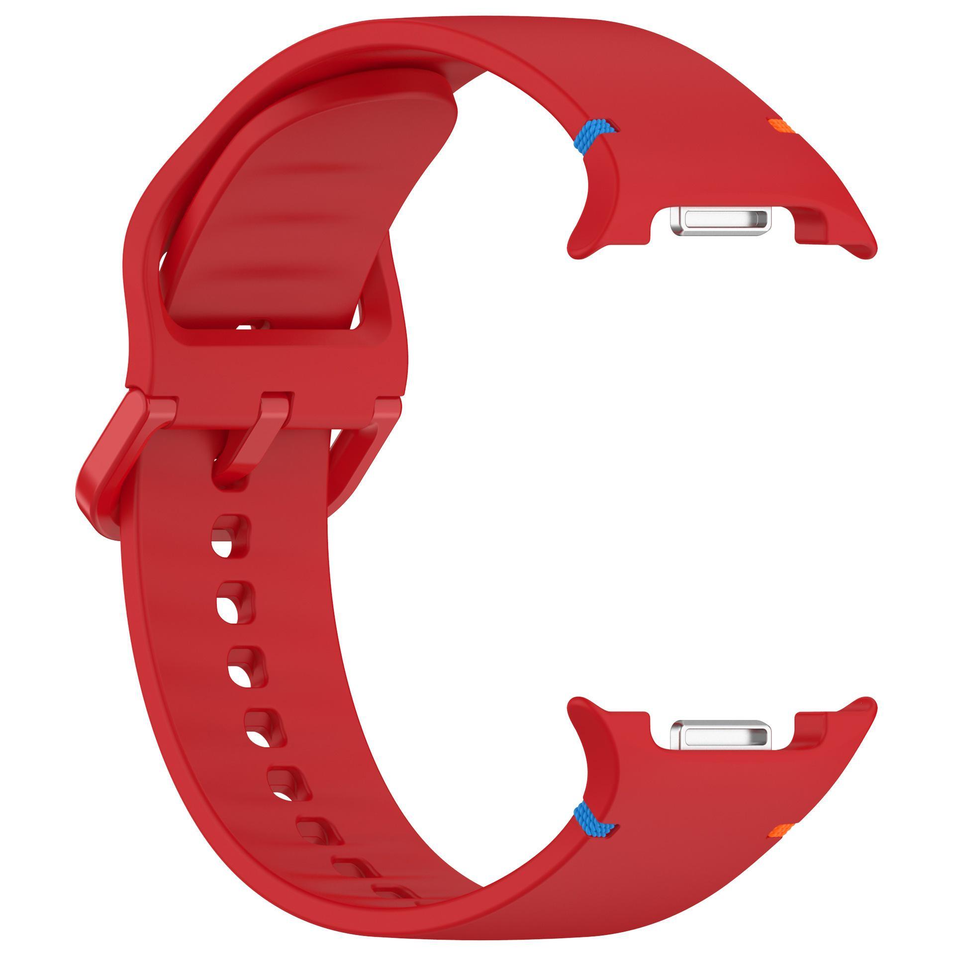 Ремінець для Samsung Watch 8 Silicone seam original (Red)
