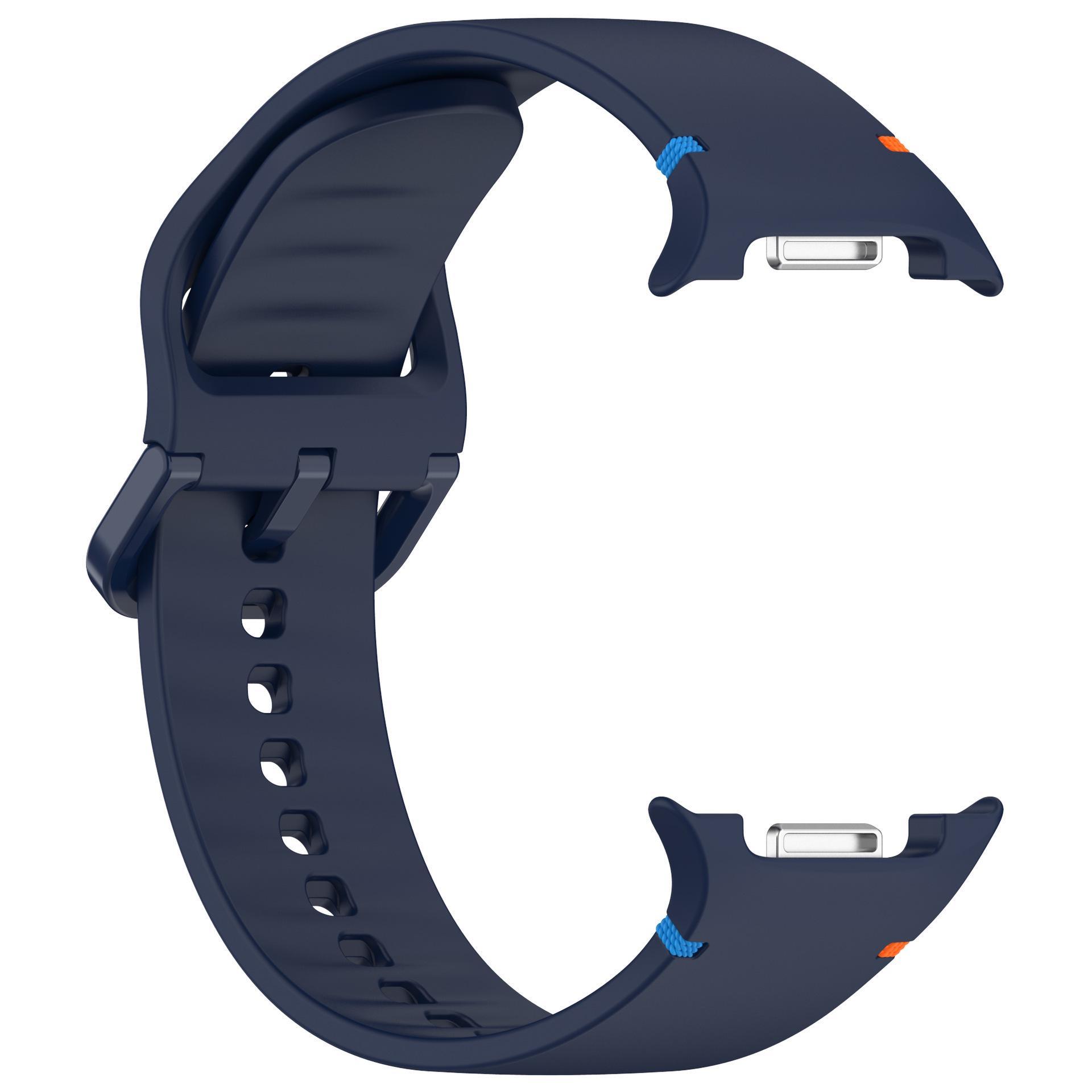 Ремінець для Samsung Watch 8 Silicone seam original (Deep Blue)