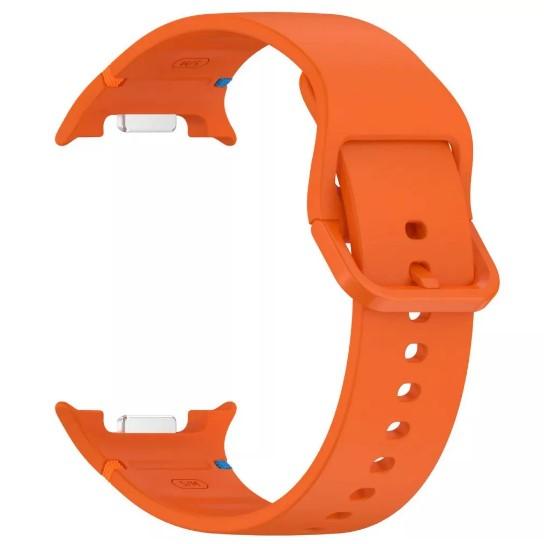 Ремінець для Samsung Watch 8 Silicone seam original (Orange)