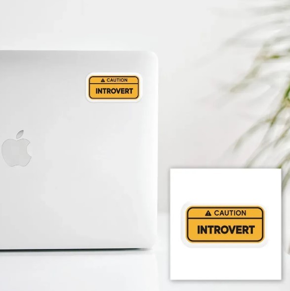 3D-стікер "Introvert"-0