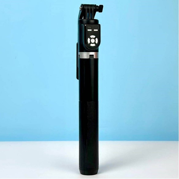 Монопод Трипод P220 TK Super Long Telescopsc на штативі 2.2m Bluetooth (Чорний)-2