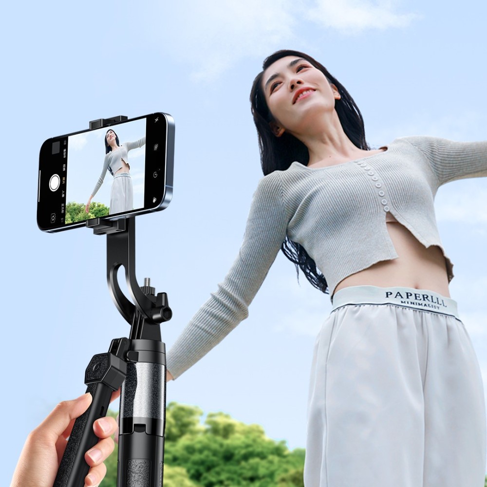 Монопод трипод Remax P30 1.8m (Чорний)-3