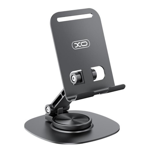 Настiльний Тримач XO C151 Metal 360° Rotating (Чорний)-1
