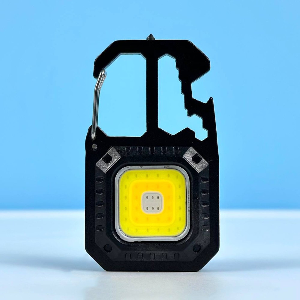 Акумуляторний LED ліхтарик 5138 з Type-C (карабін, магніт)-2