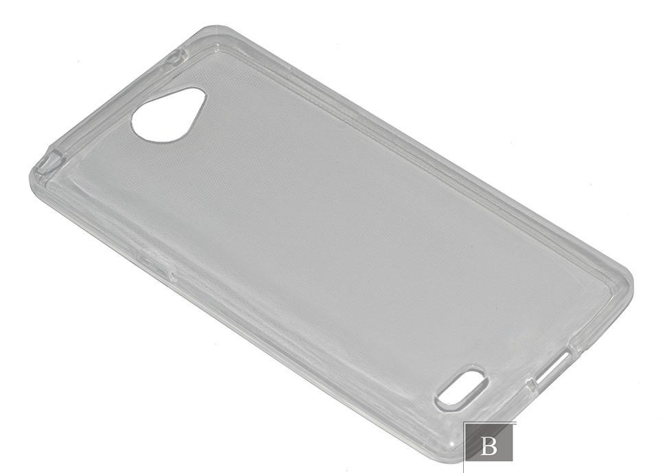 Накладка TPU Сrystal для LG Max Grey-0