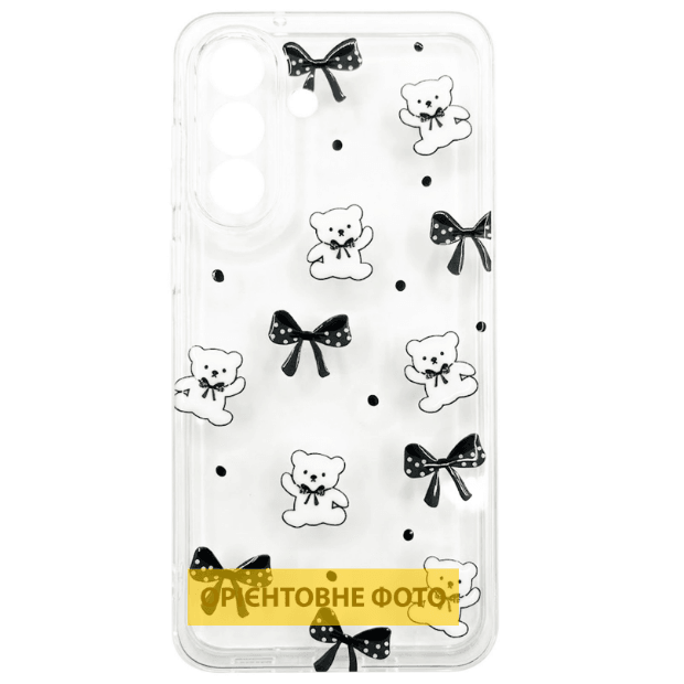 Чохол TPU Clear Joy для Xiaomi Redmi A7 Pro (Teddy bows)-0