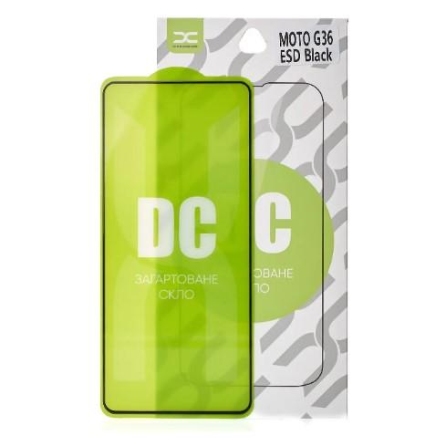 Захисне скло DC для Motorola Moto G36 (чорний)