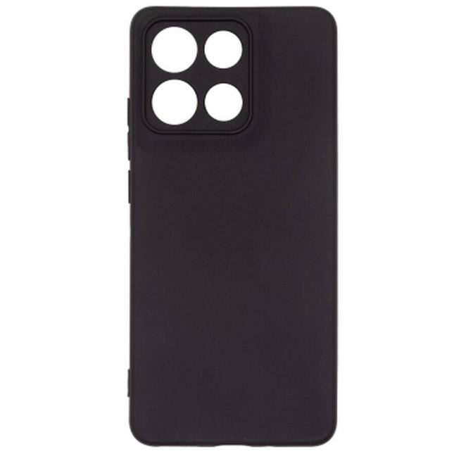 Накладка Black Matt для Moto G86 Power чорна силіконова