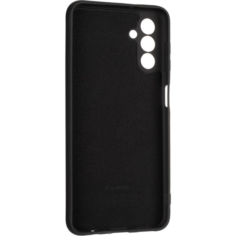 Silicone Cover Full Camera no logo (AA) для Samsung A04s/A13 5G (Black)-1