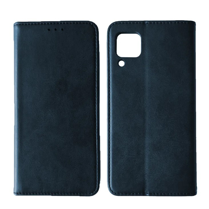 Книжка Black TPU Magnet для Samsung A12 / M12 синя-0
