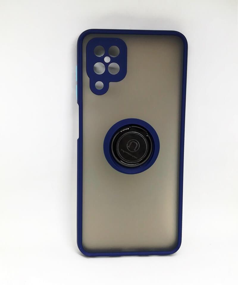 Накладка Totu Gingle Ring для Samsung A12 темно-синя