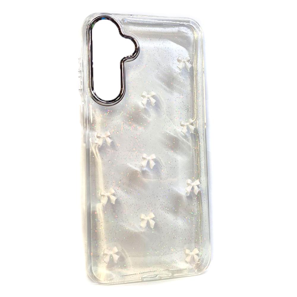 Накладка Shiny Crystal bow для Samsyng A16 (White)