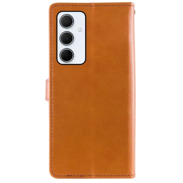 Книжка GETMAN Gallant для Samsung A17 коричнева-1