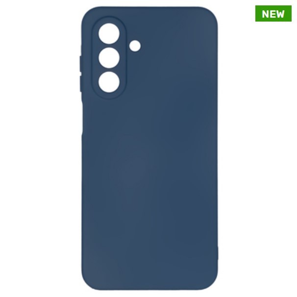 Silicone Cover Full Camera without Logo (A) для Samsung A17 (Navy blue)-0