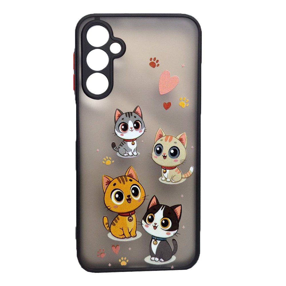 Накладка Totu Gingle Print для Samsung A36/A56 Котики-0