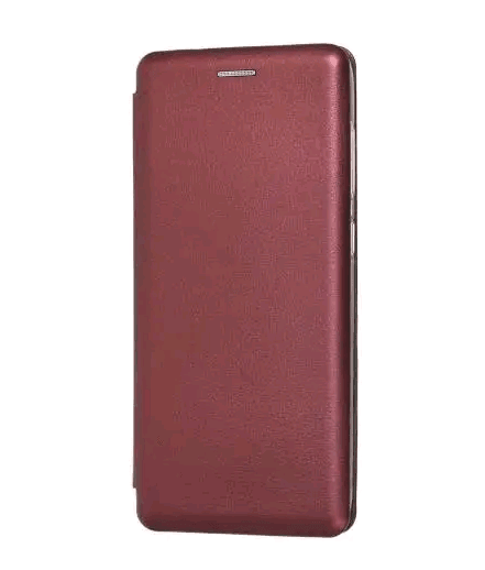 Книжка Premium для Samsung A70 бордова-0