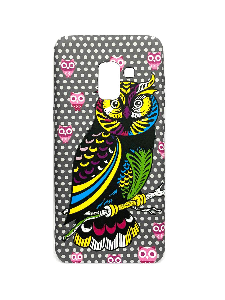 Накладка STAR Case для SAMSUNG A8 (2018) / A530 (Colorful owl)