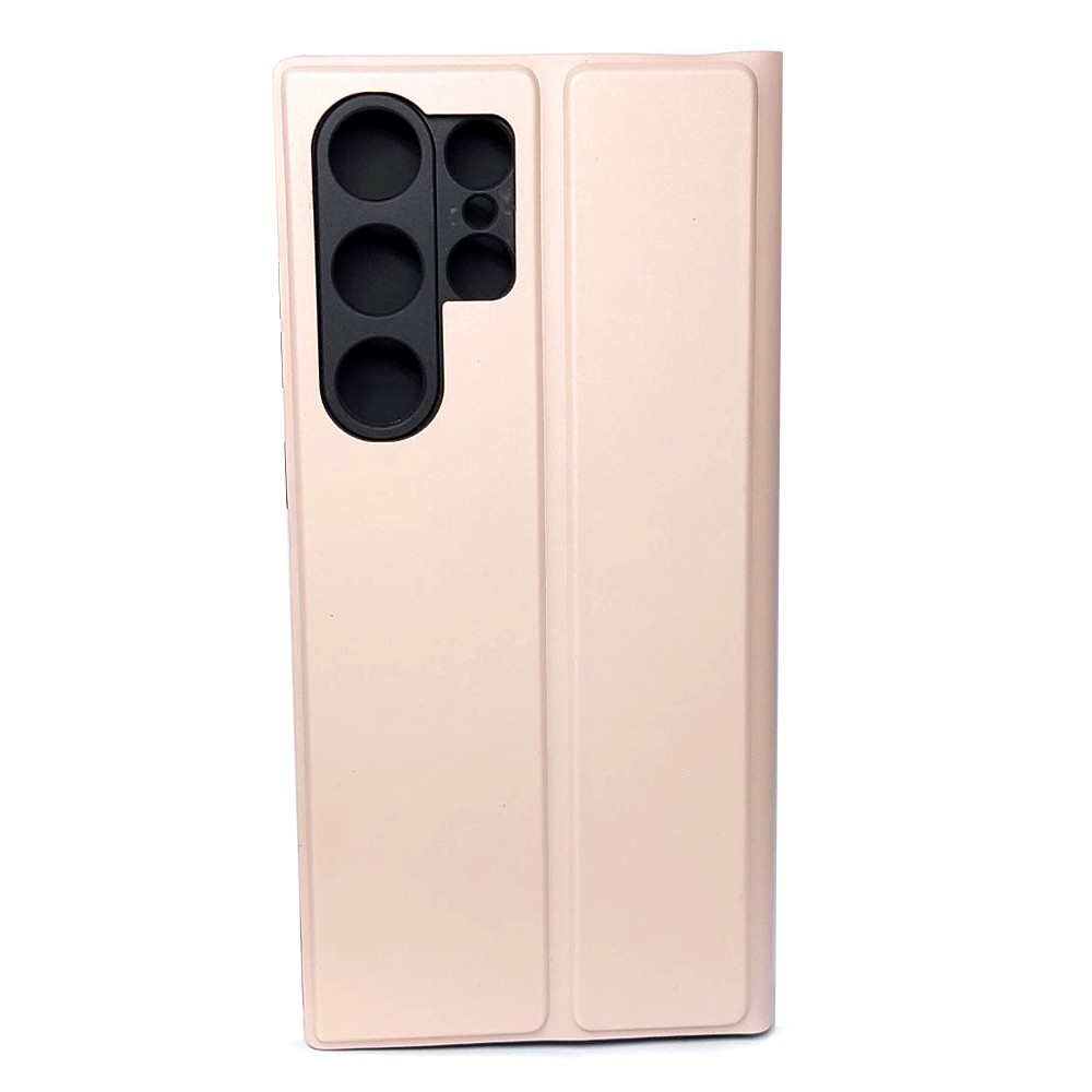 Книжка Shell Case для Samsung S23 Ultra (Pink Sand)-1