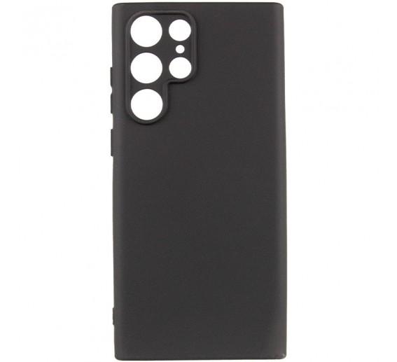 Silicone Cover Full Camera without Logo (A) для Samsung S24 Ultra (Black)