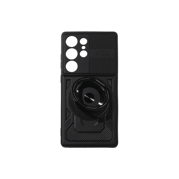 Накладка Hard Carbon Fiber для SAMSUNG S25 Ultra (Чорний)-0