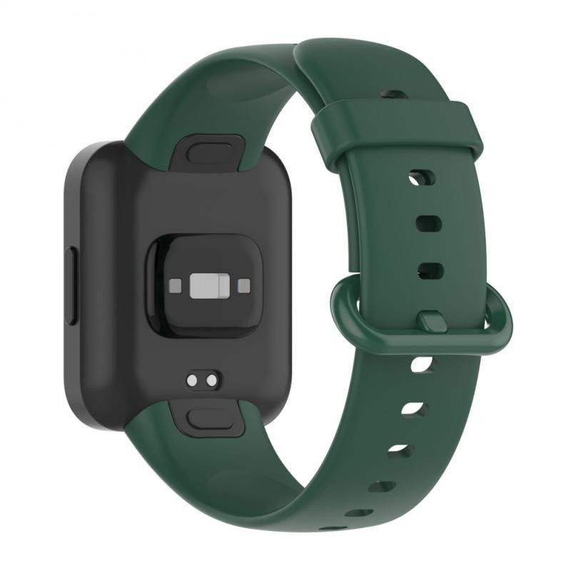 Ремінець Silicone для Xiaomi Mi Watch Lite/Watch 2/Watch 2 Lite (Dark green)-0