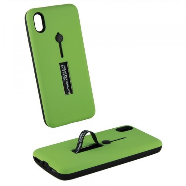 Накладка Kickstand для Xiaomi Redmi 7a (Зелена)-0