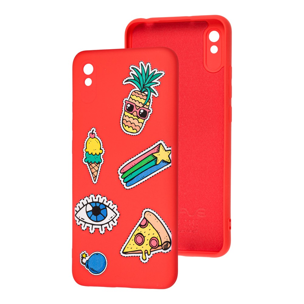 WAVE Fancy для Xiaomi Redmi 9A (color style/red)-0